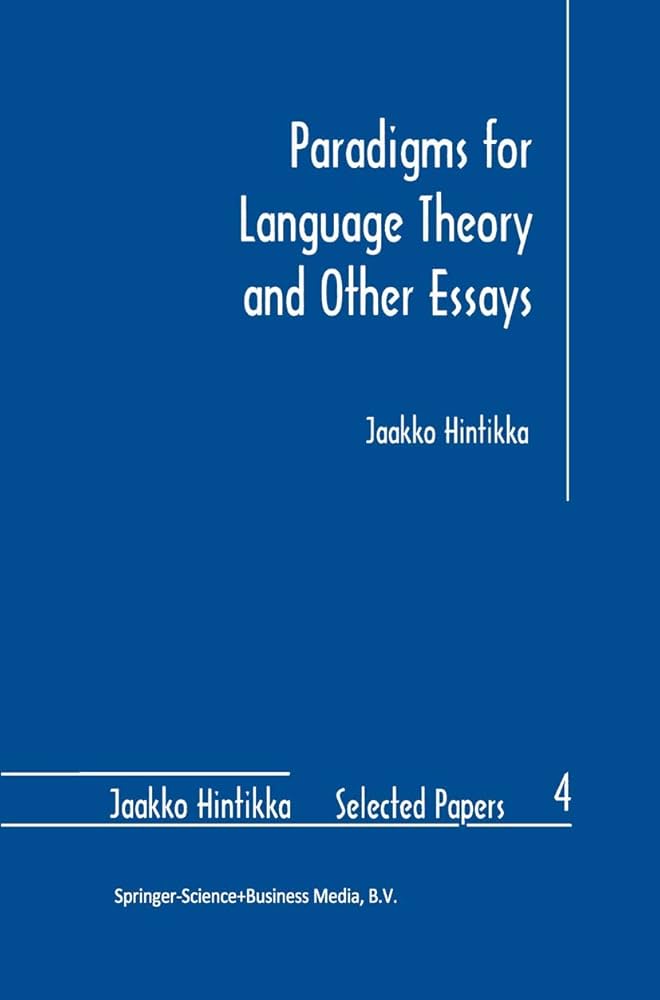 Amazon | Paradigms for Language Theory and Other Essays (Jaakko