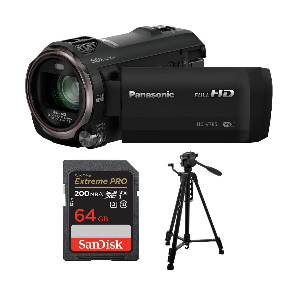 Amazon.com : Panasonic HC-V770 Full HD Camcorder with 64GB SD Card