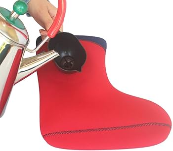 Amazon.co.jp: クロッツ やわらか湯たんぽ 足用タイプ (底なし) レッド