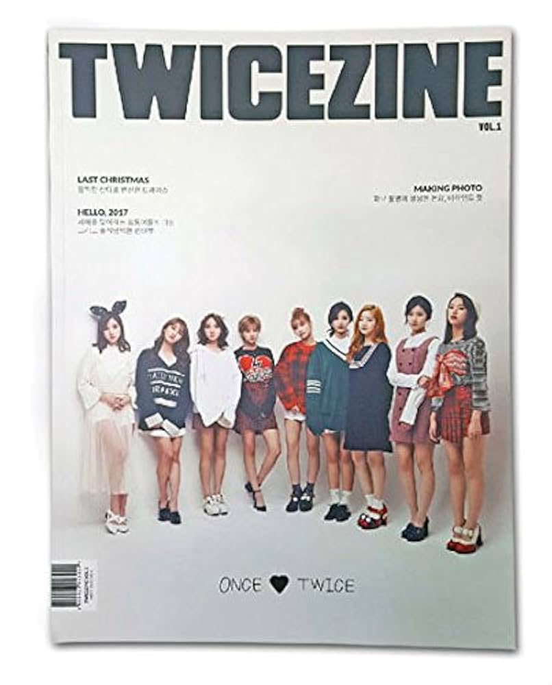 Amazon.co.jp: TWICE、TWICEZINE Vol.1(TWICEマガジン): ミュージック