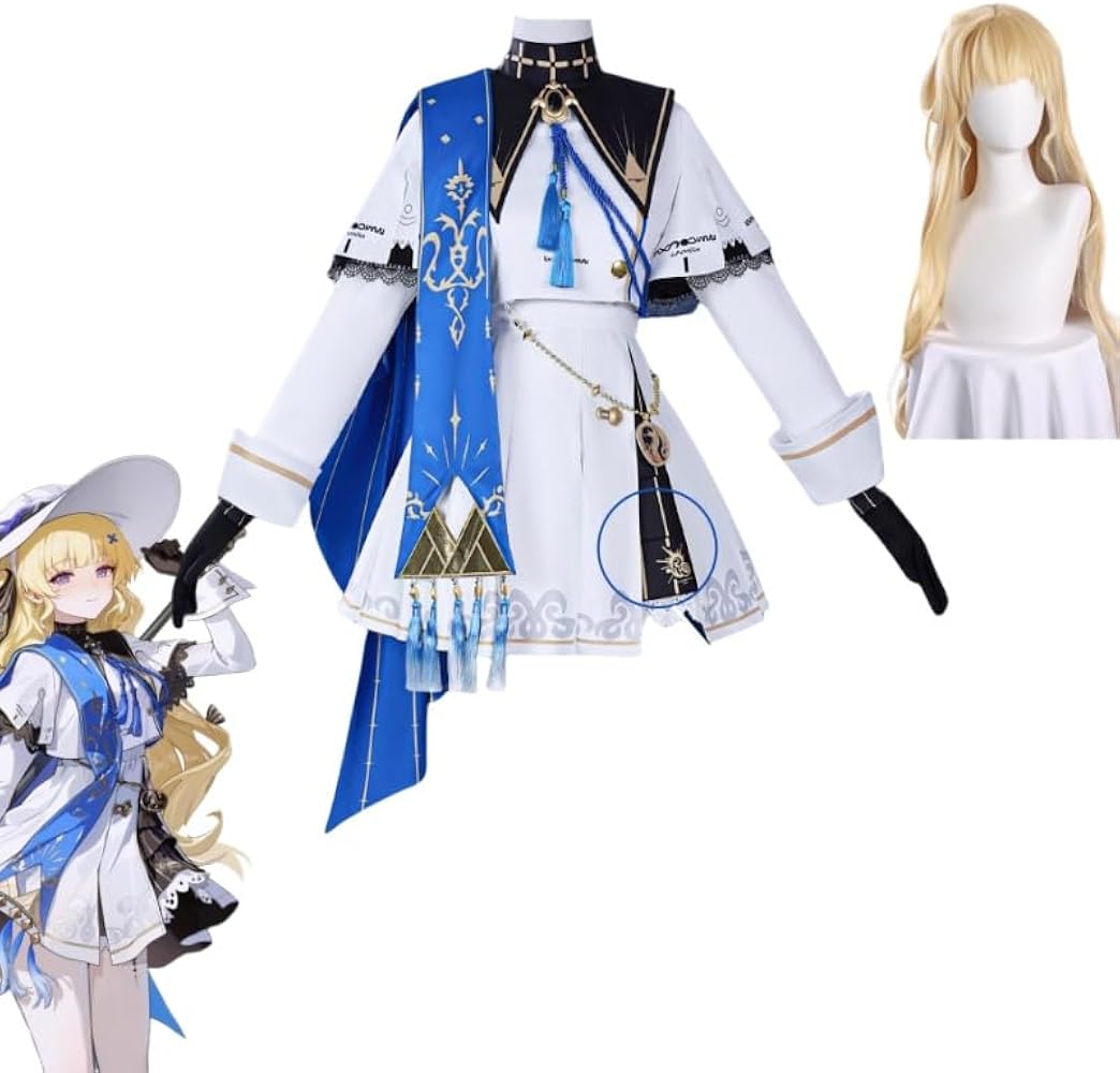 Amazon.co.jp: [小さな店] 鳴潮 フィービー コスプレ 衣装 菲比 全