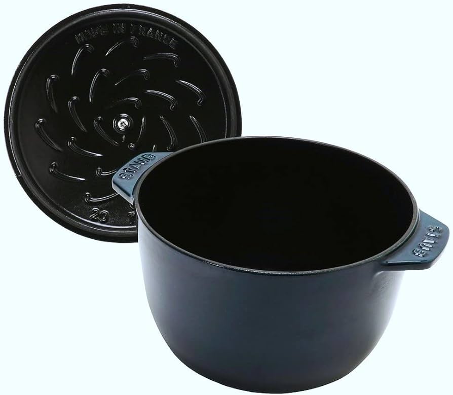 Amazon｜staub ストウブ 「 ラ ココット de GOHAN ラメール L 20cm