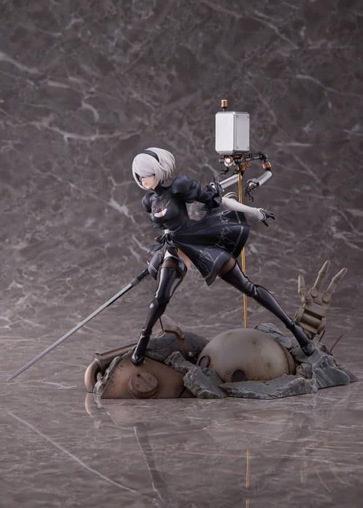 Amazon.com: Aniplex-NieR:Automata Ver1.1a 2B 1/7 Scale Figure