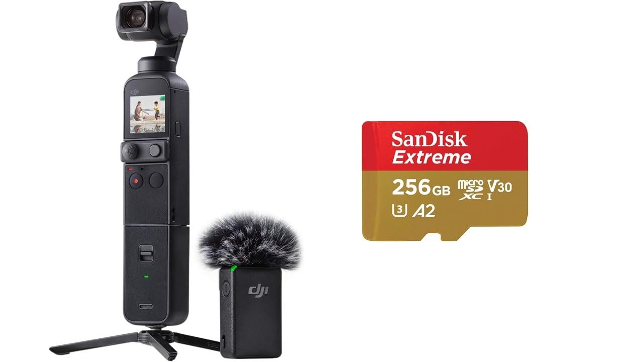 Amazon | 【microSDカードセット】DJI Pocket 2 限定コンボ (サン