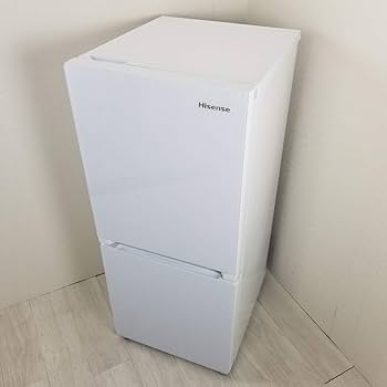 Amazon.co.jp: ハイセンス 2ドア冷蔵庫 （134L） HR-G13A-W ガラス