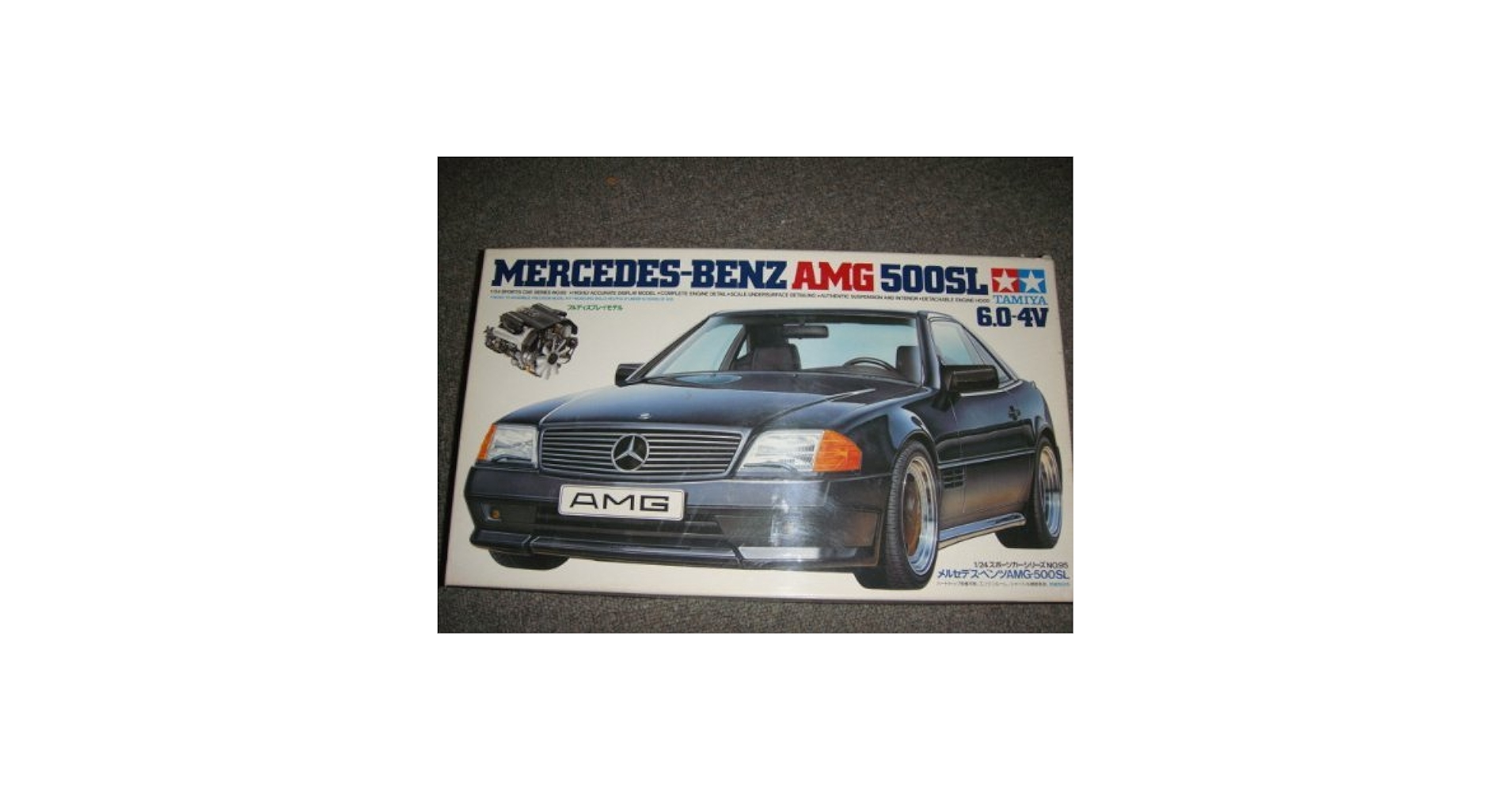 Amazon.co.jp: タミヤ 1/24 メルセデスベンツAMG500SL (1／24