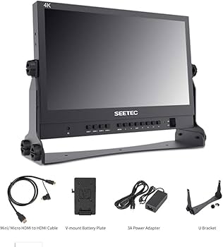 Amazon.co.jp: SEETEC ATEM156 15.6インチ 監視モニター 監督用 4X