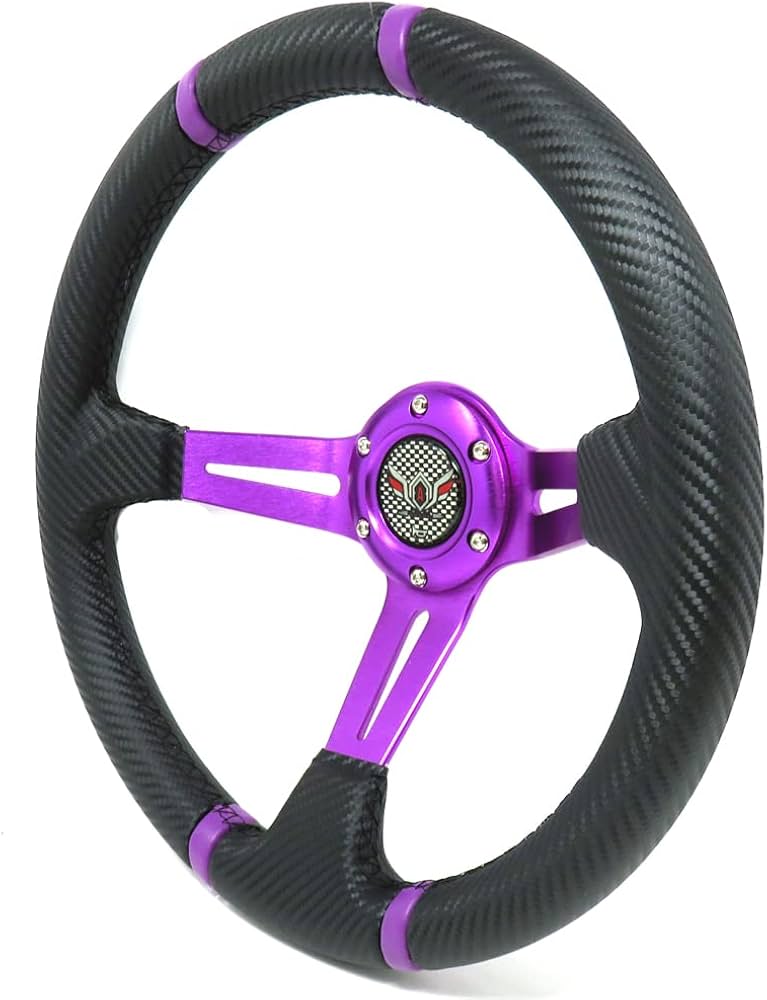 Amazon | アルティード(ALTEED) スポーツステアリング 350φ パープル