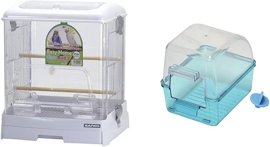 Amazon | 【セット買い】三晃商会 SANKO 鳥用 イージーホーム クリア