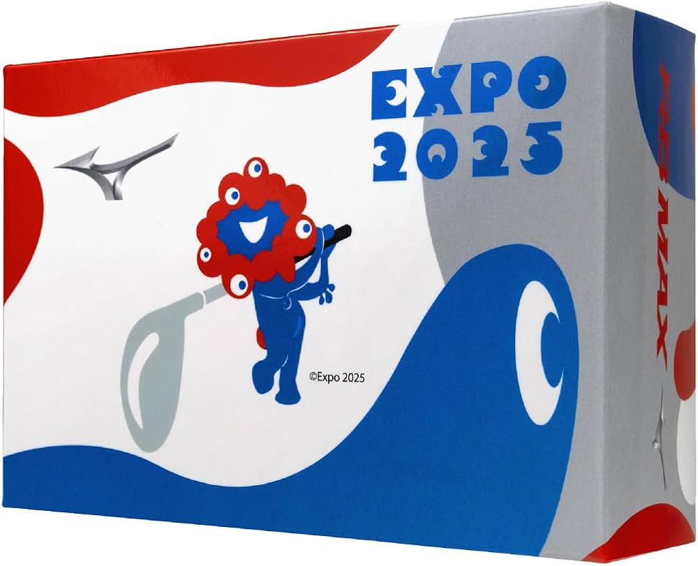 Amazon | 【ミズノ】 大阪・関西万博 EXPO2025 ゴルフボール RB MAX