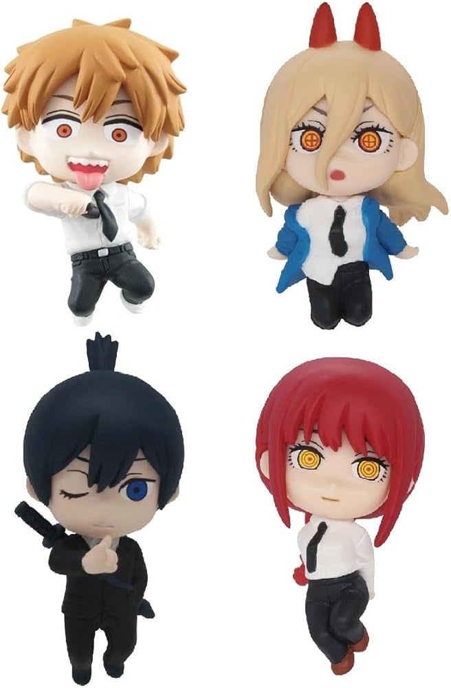 Amazon.co.jp: チェンソーマン ぴょんコレフィギュア 全4種 セット