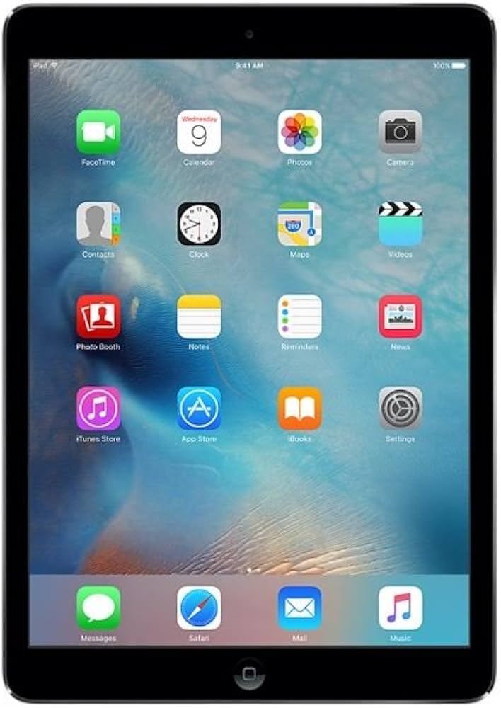 Apple iPad Air 2 Tablet (9.7 inch, 64GB, Wi-Fi Only), Space Grey