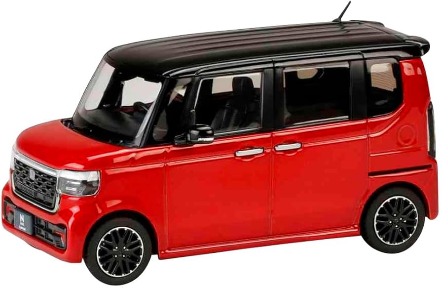 Amazon | HJ43 1/43 ホンダ N-BOX CUSTOM プレミアムクリスタルレッド