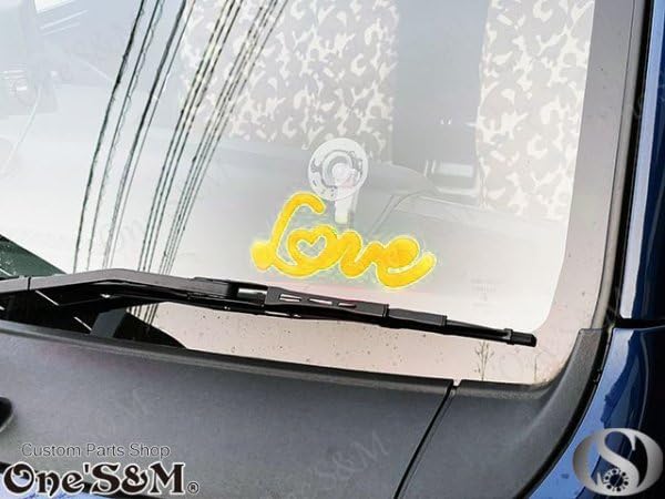 Amazon | P3-6YL ラブ灯 LOVE灯 LOVE文字 ファッションランプ 車や