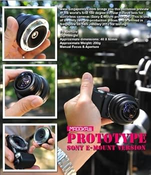 Amazon.co.jp: 安原製作所 180度撮影可能魚眼レンズ MADOKA180(E