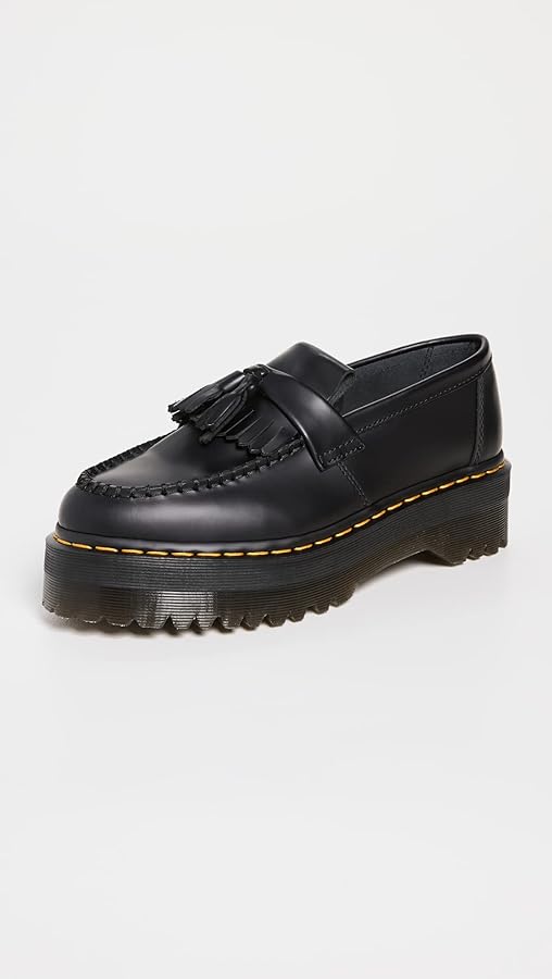 Amazon | Dr. Martens ユニ エイドリアン クワッド レザー