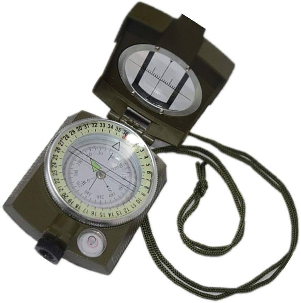 Amazon.co.jp: 方位磁針 高精度 軍用方位磁石 ンパス オ イルコンパス