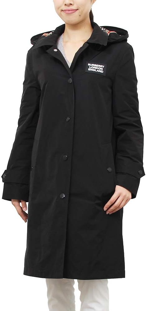 Amazon | [BURBERRY] [バーバリー] レディース コート ブラック