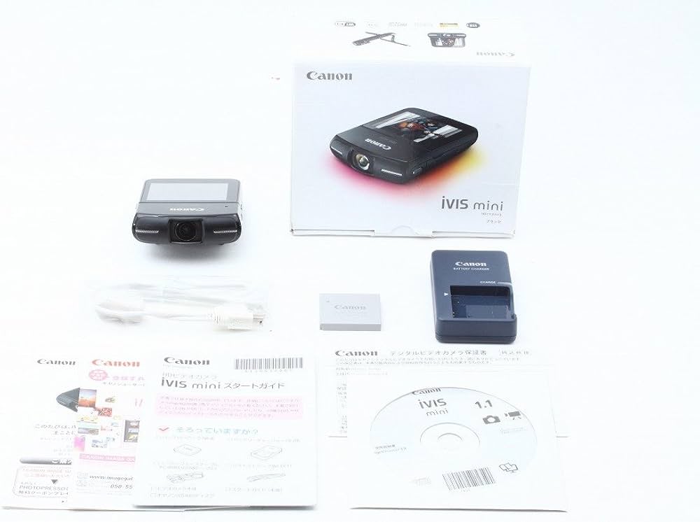 Amazon | CANON IVIS mini [ブラック] | コンパクト 通販