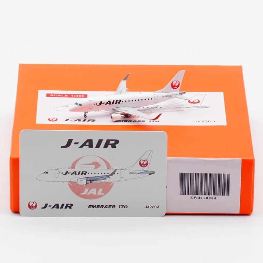 Amazon.co.jp: JC Wings 1/400 完成品 J-AIR EMBRAER E170 JA220J