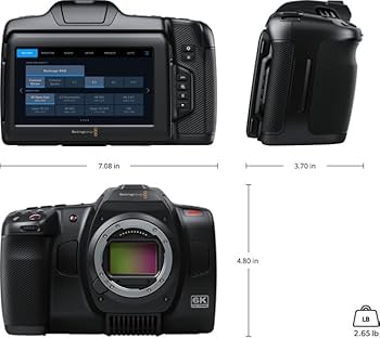 Amazon.com : Blackmagic Design Cinema Camera 6K, Full Frame Sensor