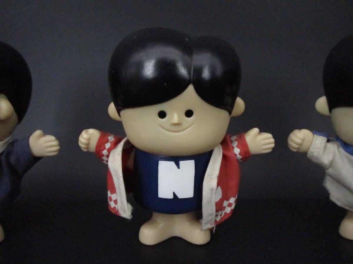 Amazon.co.jp: 昭和レトロ？ ナショナル坊や ソフビ フィギュア 貯金箱