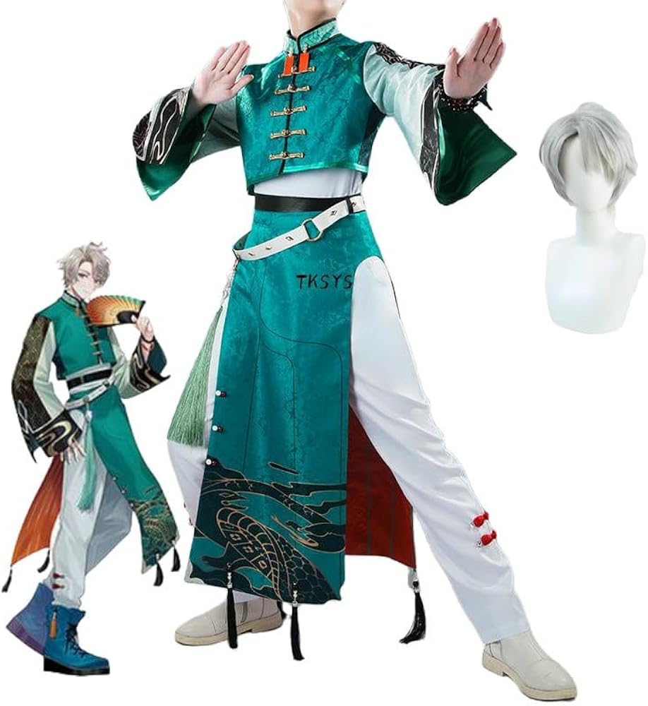 Amazon.co.jp: TKSYS☆ Vtuber 甲斐田晴 中華風 新衣装 コスプレ衣装