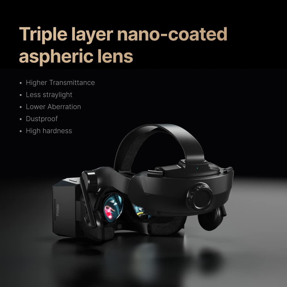 Amazon | Pimax Crystal VRゴーグル | PC VR 単体型VRゴーグル steam