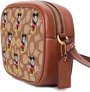 Amazon | [コーチ] バッグ ジャガード レザー シグネチャー ディズニー
