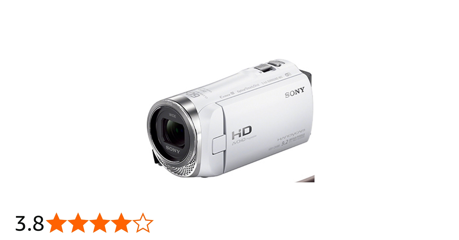 Amazon.co.jp: SONY HDビデオカメラ Handycam HDR-CX480 ホワイト 光学