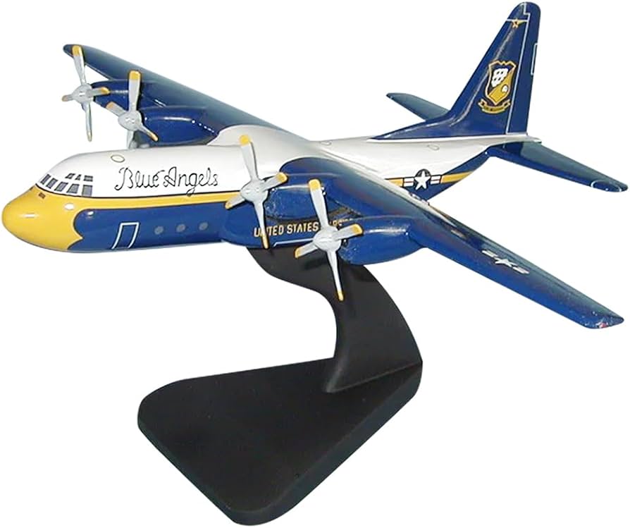 Amazon.com: Lockheed C-130 Hercules Blue Angel Desktop Display