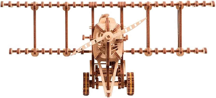 Amazon.co.jp: Wood Trick ウッドトリック 飛行機 自走する3Dウッド