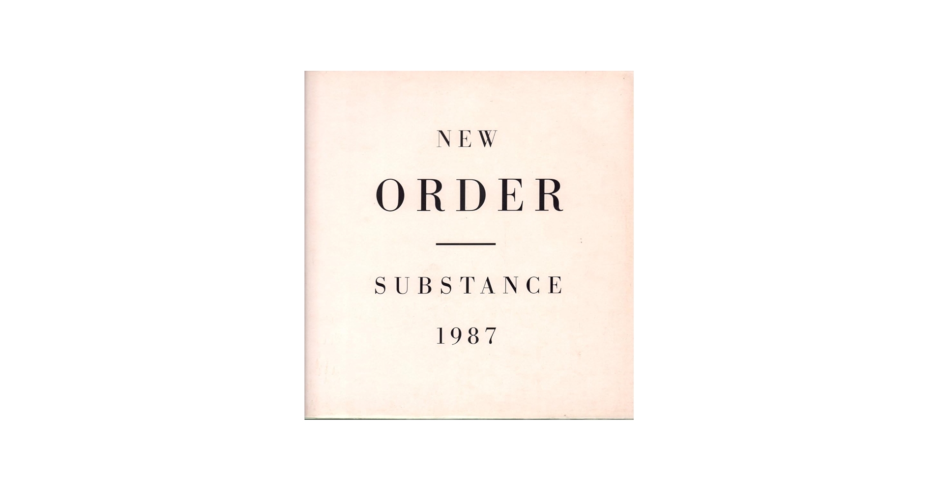 Substance 1987 - Amazon.com Music