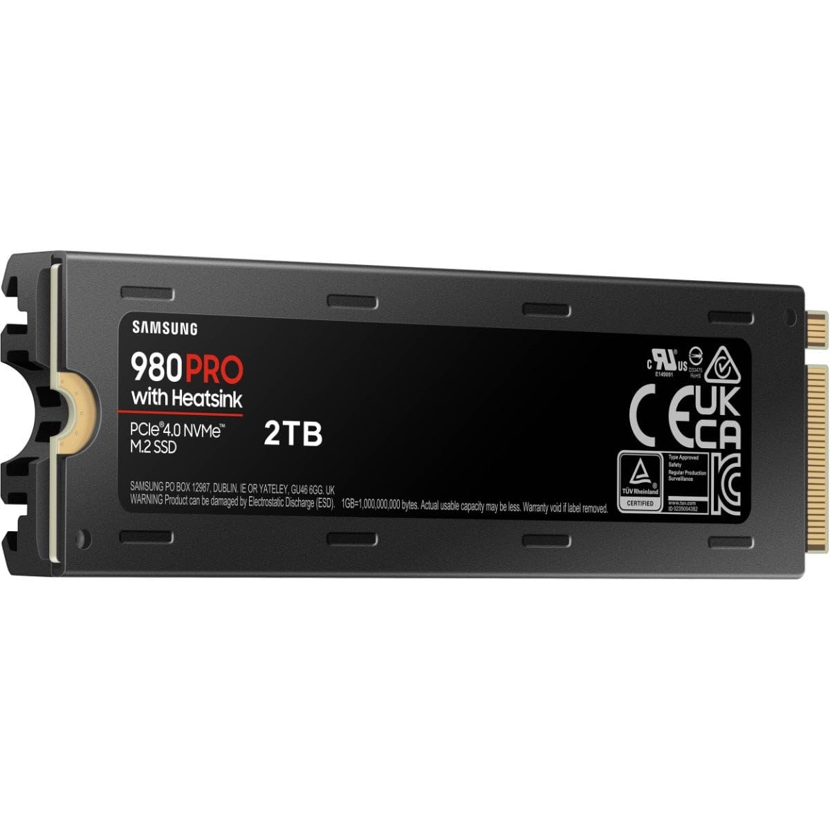 Amazon.com: Samsung 980 PRO SSD with Heatsink 2TB PCIe Gen 4 NVMe