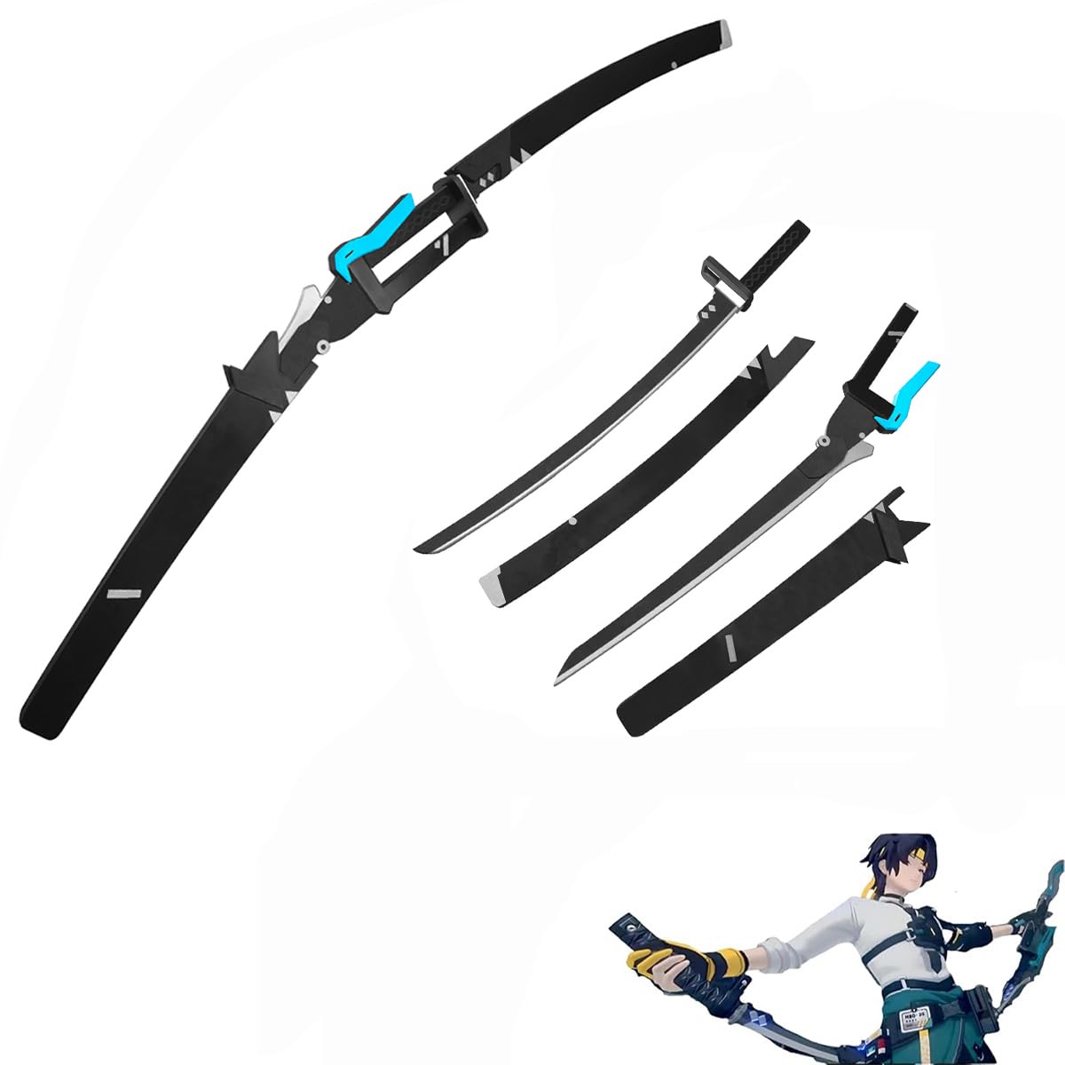 Amazon.co.jp: ゼンレスゾーンゼロ 浅羽悠真 コスプレ道具 武器 刀剣