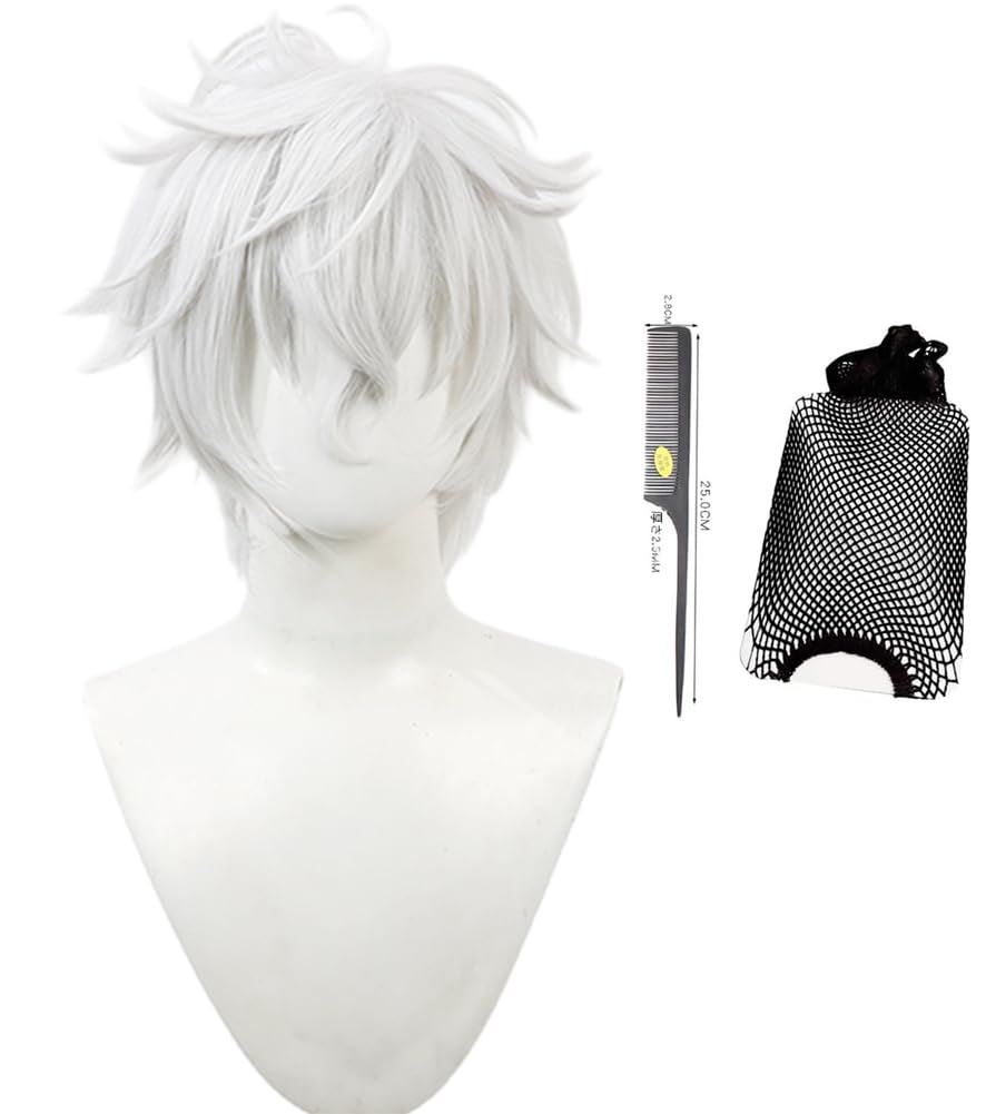 Amazon.co.jp: コスプレウィッグ 叢雲カゲツ 変装用ウィッグ ショート