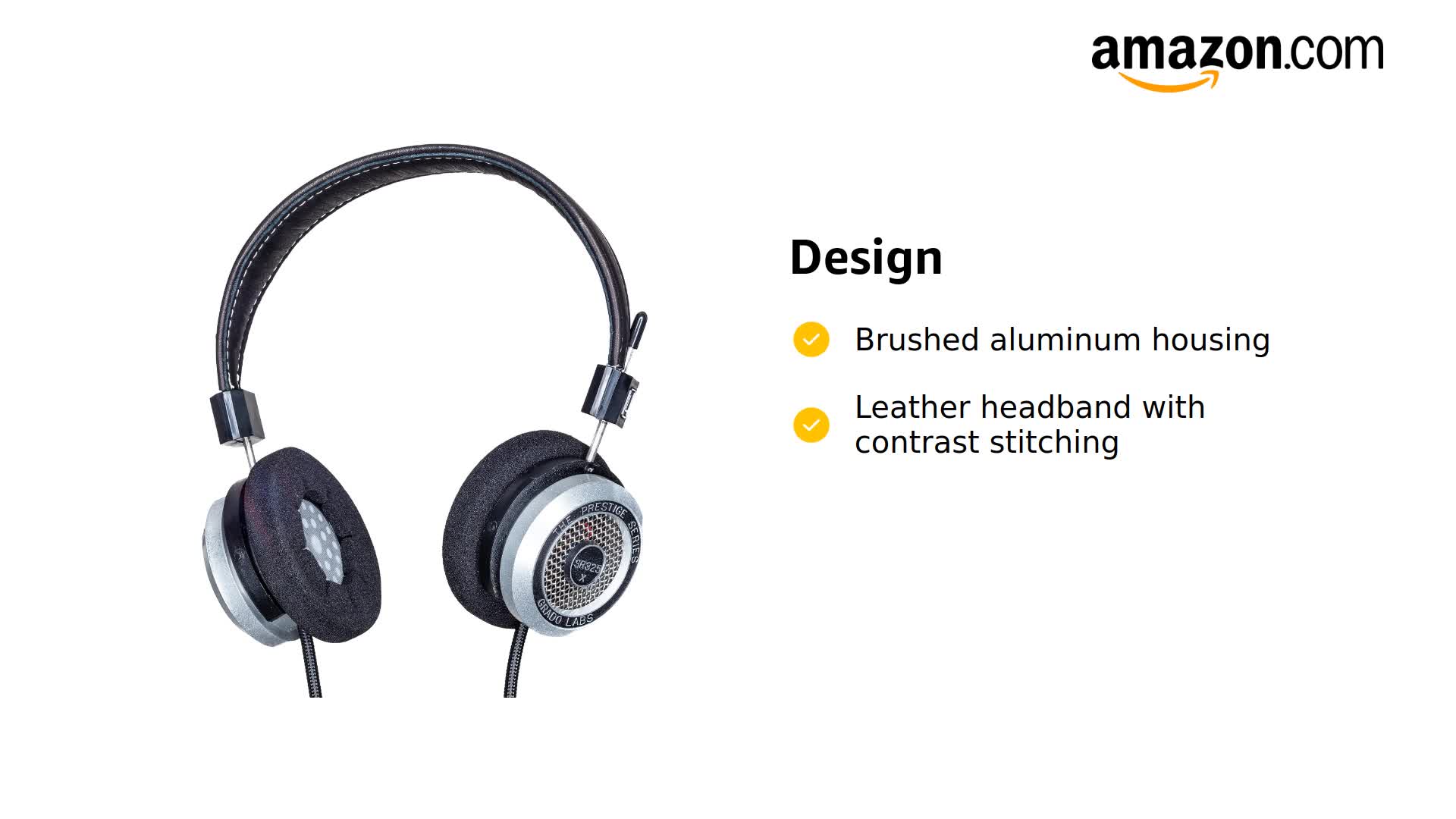 Amazon.com: GRADO SR325x Prestige Series Wired Open-Back
