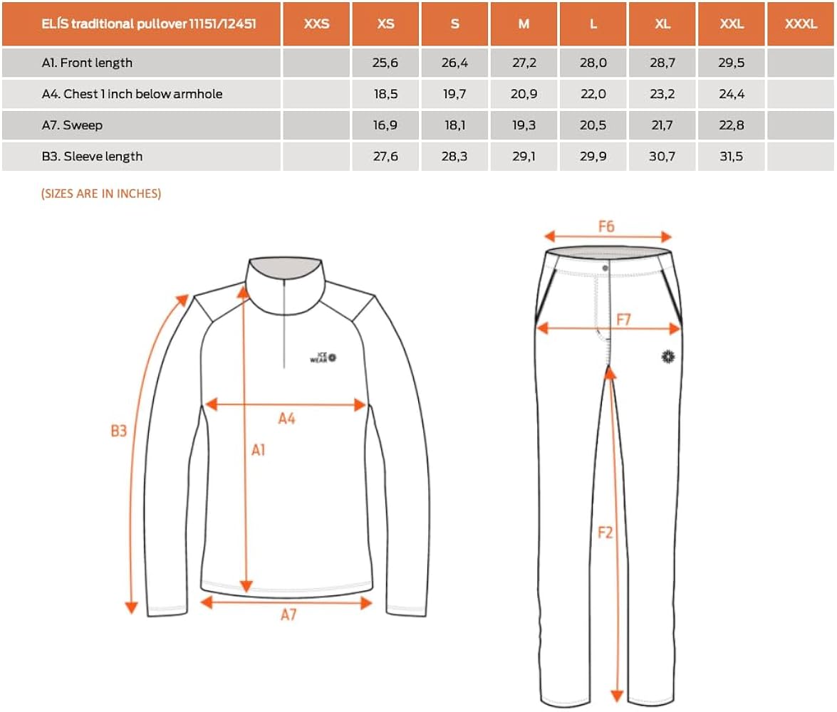 Amazon | ICEWEAR Elis ジッパーなしアイスランドウールセーター