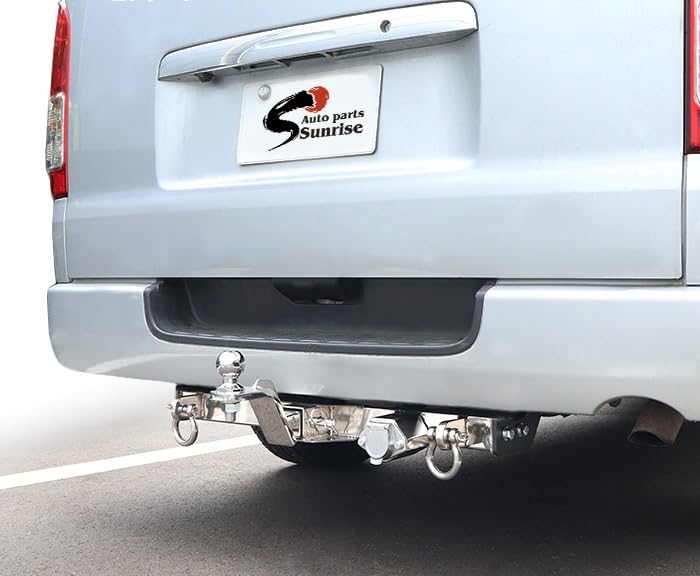 Amazon.co.jp: HELIOS ステンレス製 200系 ハイエース ヒッチメンバー