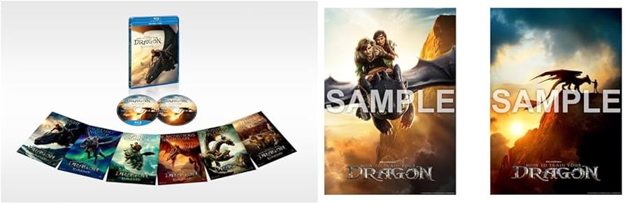 Amazon.co.jp: 【Amazon.co.jp限定】ヒックとドラゴン ブルーレイ ＋