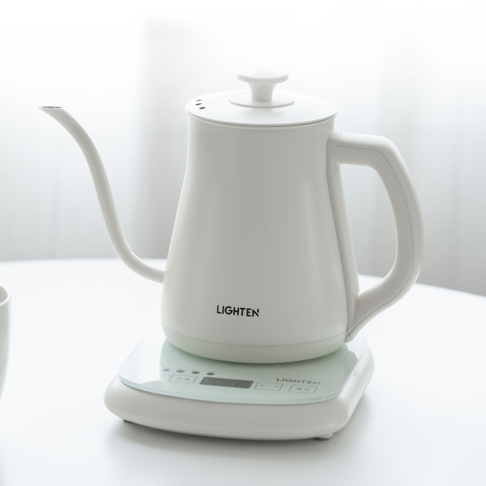 Amazon.co.jp: 電気ケトル 温度調節 電気ポット 細口ケトル ステンレス