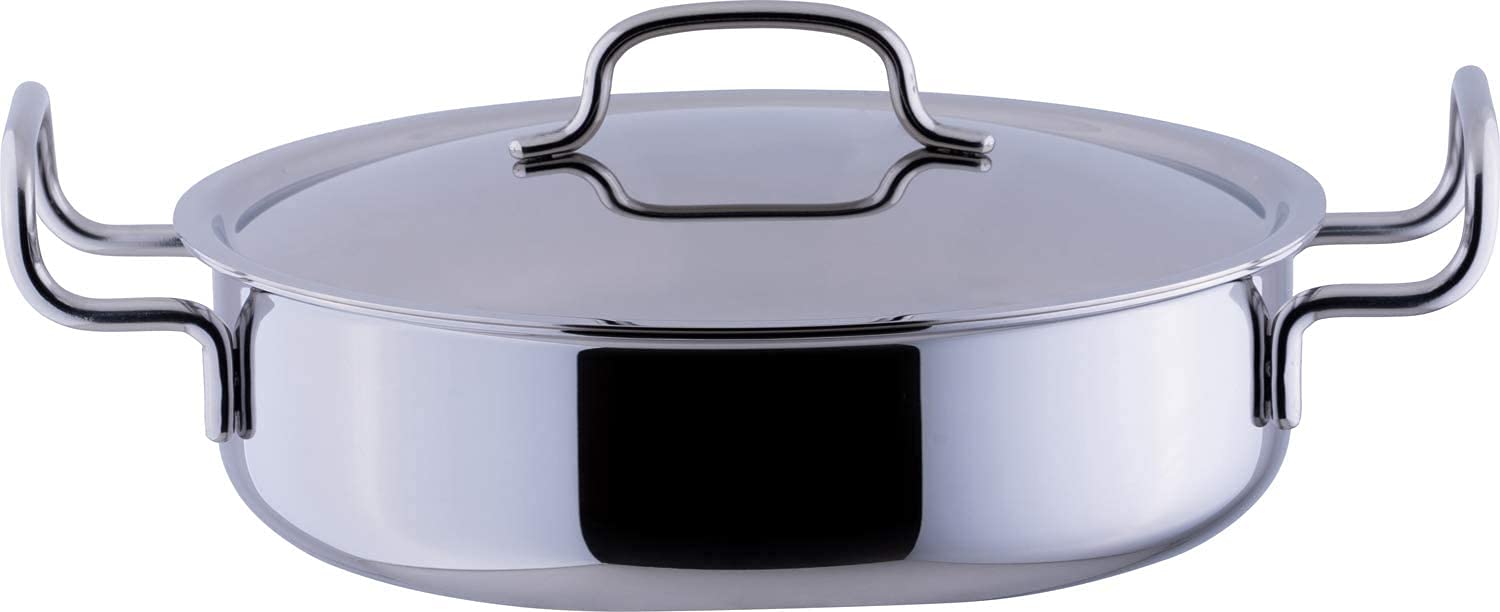 Amazon｜宮崎製作所(Miyazaki Seisakusho) ジオ 両手鍋 浅型 28cm 日本