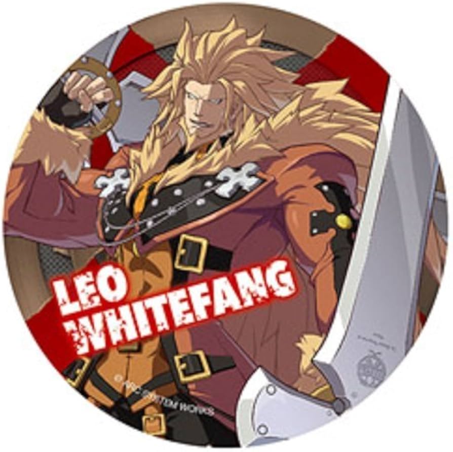 Amazon | GUILTY GEAR Xrd -SIGN- BIG缶バッジ レオ=ホワイトファング