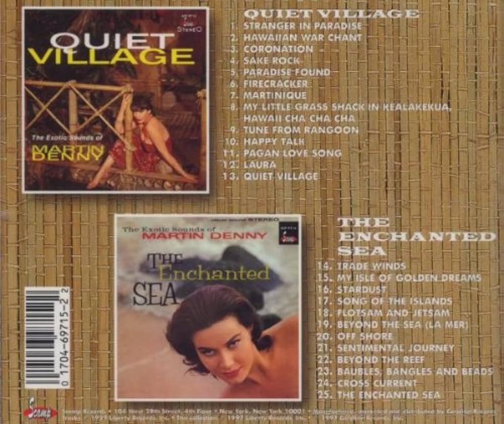 Martin Denny - Quiet Village / The Enchanted Sea - Amazon.com Music