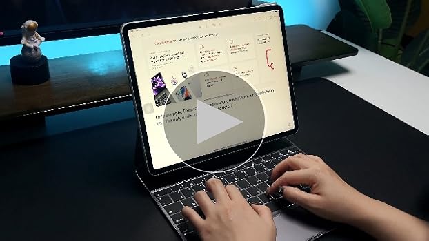 Amazon.com: doqo Keyboard case for iPad Air 13 (M2) 2024 and iPad