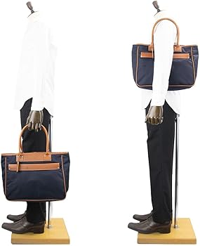 Amazon | [フェリージ] バッグ ナイロン×バケッタレザー ビジネス