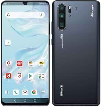 Amazon | docomo HUAWEI P30 Pro HW-02L ブラック 白ロム | HUAWEI