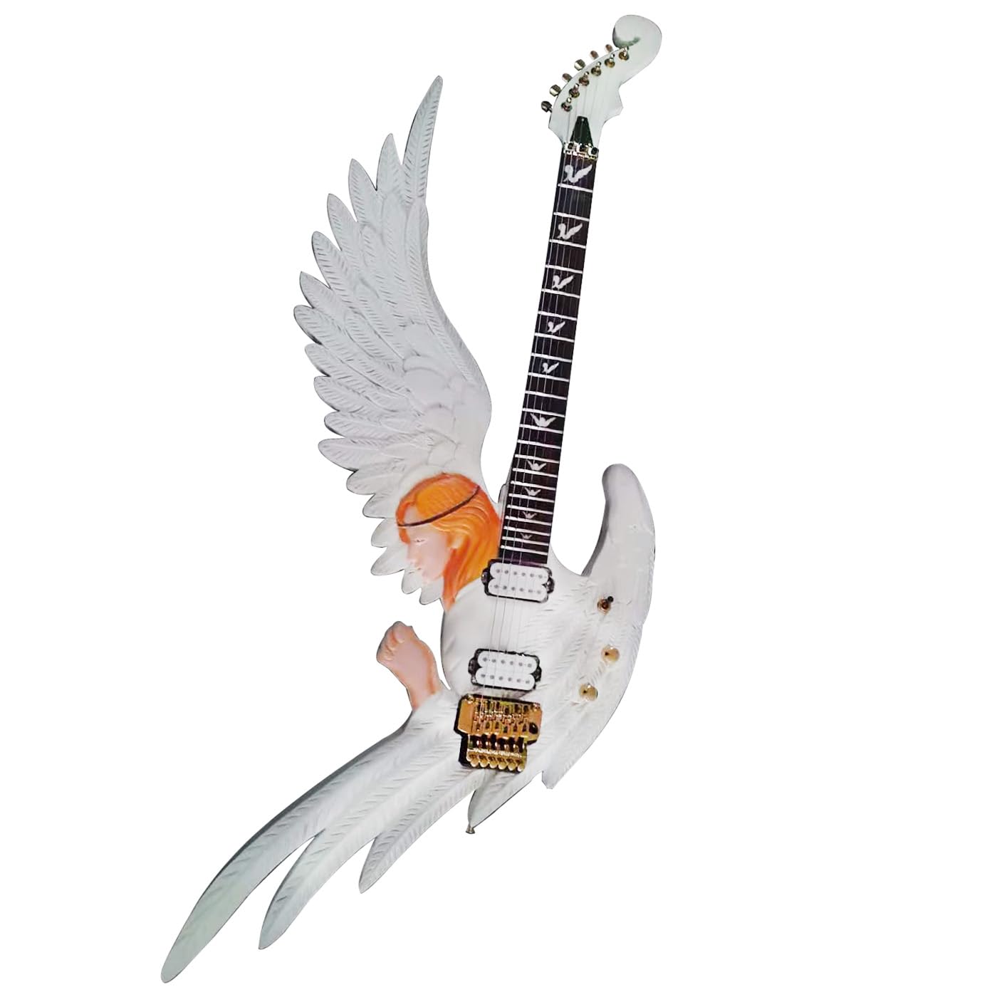 Amazon | 手彫りカスタムエレキギター新しいエンジェルモデルデザイン
