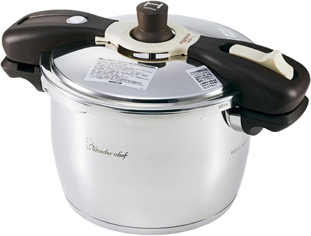 Amazon｜ワンダーシェフ wonderchef 圧力鍋 両手圧力鍋 5.5L IH対応 超