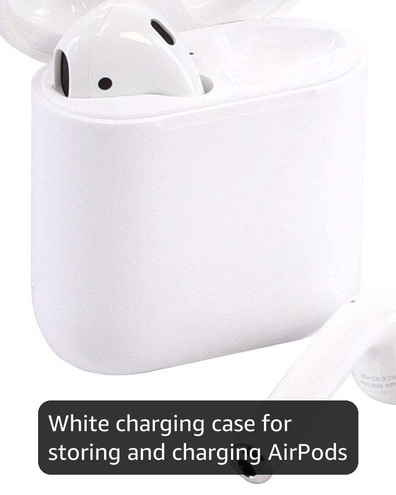 Amazon.com: Apple AirPods 2 with Charging Case - White (Renewed